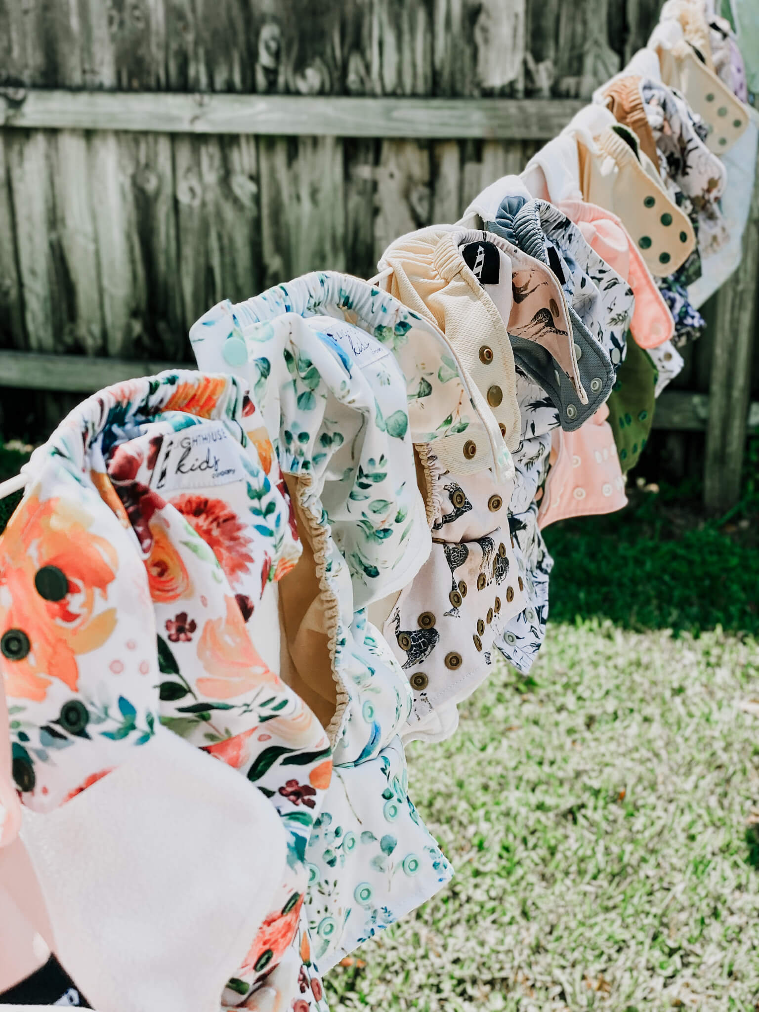 Washing cloth diapers in shop cold water