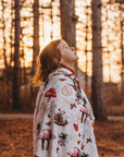 ππππ! ππ% ππ
π
! Silky Soft Throw Blanket - Fox Forest