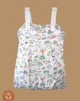 The Lighthouse Kids Company Hanging Diaper Pail is a great solution for storing cloth diapers between washes.
Made with 2 heavy-duty layers of recycled TPU, this pail liner keeps smells in and holds approximately 30 cloth diapers. Great for traveling and long outings. Print Safari