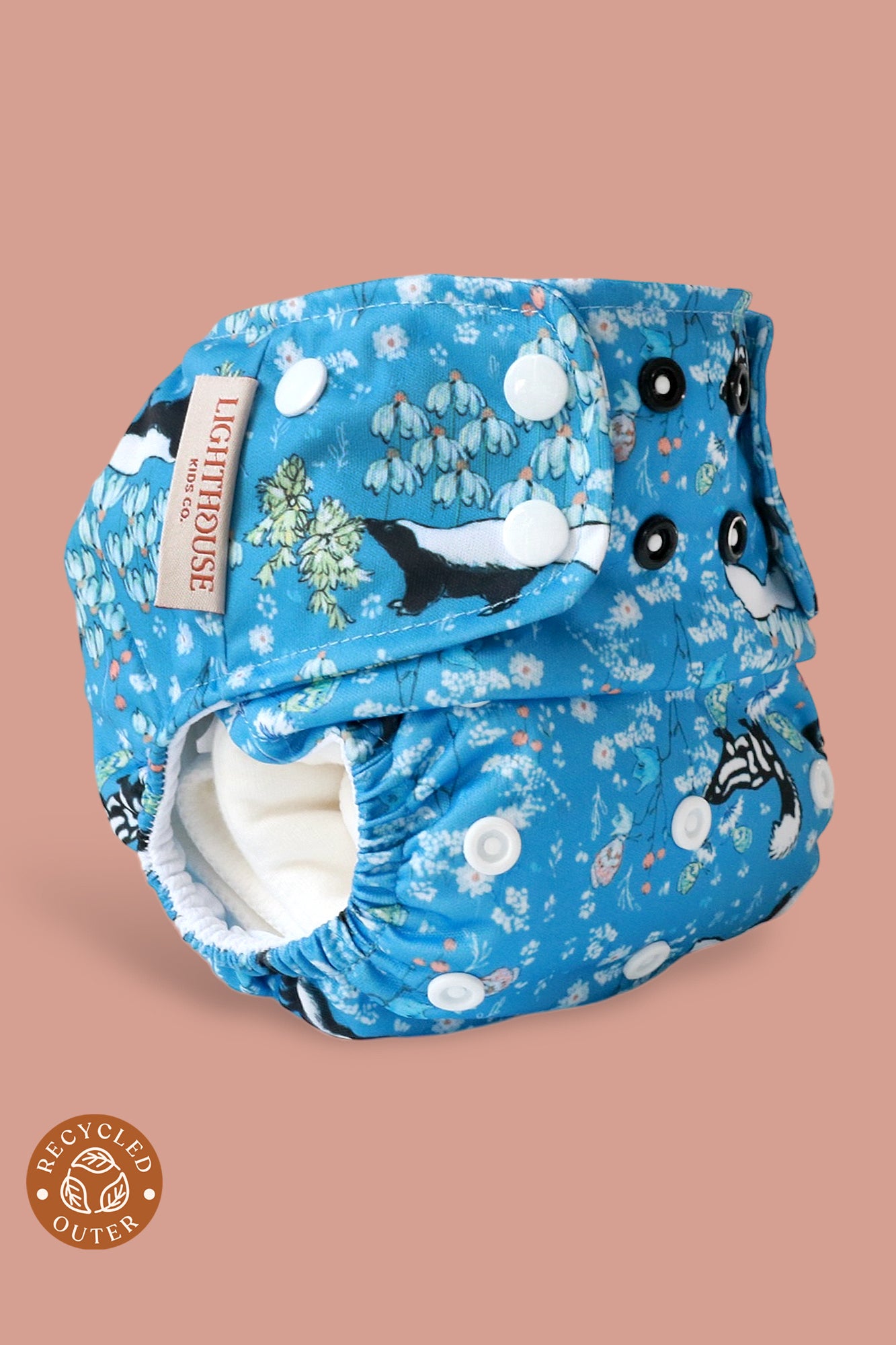 Lighthouse Kids Company Reusable Swim Cloth diaper with Athletic Wicking Jersey AWJ.  Best Cloth Diaper brand