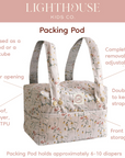 Packing Pods - Removable Straps - Farm Friends