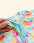 𝐒𝐀𝐋𝐄! 𝟓𝟎% 𝐎𝐅𝐅! Bamboo Baby Pajamas - Double Zipper - Longies - Tie-Dye - FINAL SALE