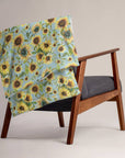 Sunflower Silky Soft Throw Blanket - Cloth Diapers - Lighthouse Kids
