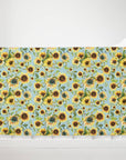 Sunflower Silky Soft Throw Blanket - Cloth Diapers - Lighthouse Kids