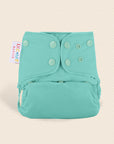 LKC+Me One-Size Pocket Cloth Diaper with Athletic Wicking Jersey - AWJ - Spearmint