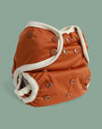cloth diaper cover Ai2 All in two brown bronze lighthouse kids company