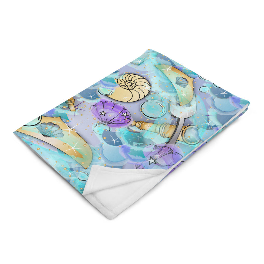 Fathoms Princess - Silky Soft Touch Throw Blanket - Cloth Diapers - Lighthouse Kids