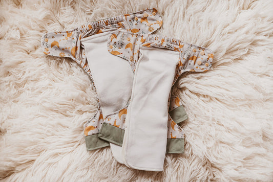 Natural Fiber Inserts Cloth Diapers