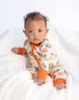 Bamboo Baby Pajamas - Double Zipper - Longies - Good Vibes