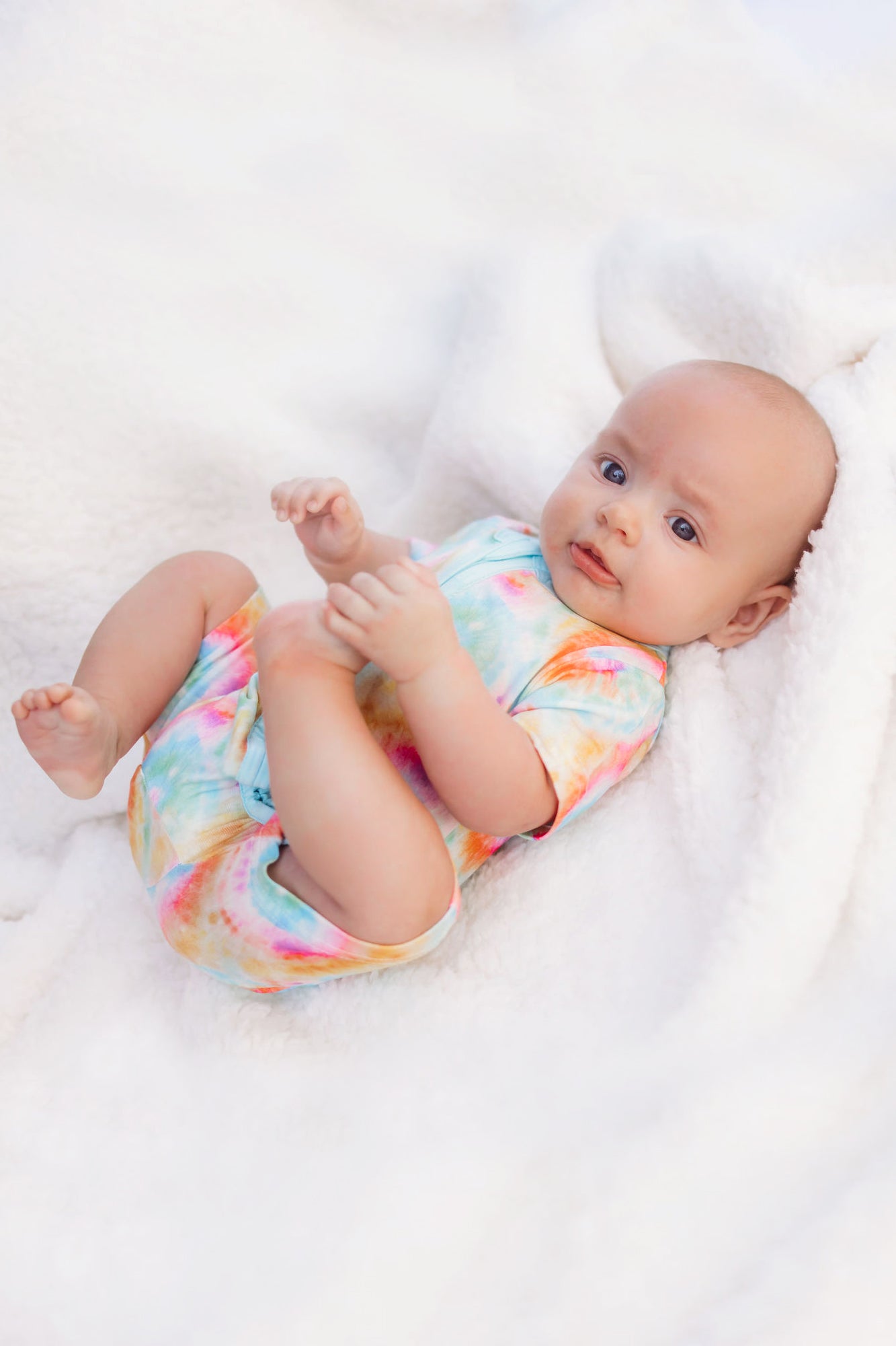 Baby Bamboo Pajamas Tie Dye