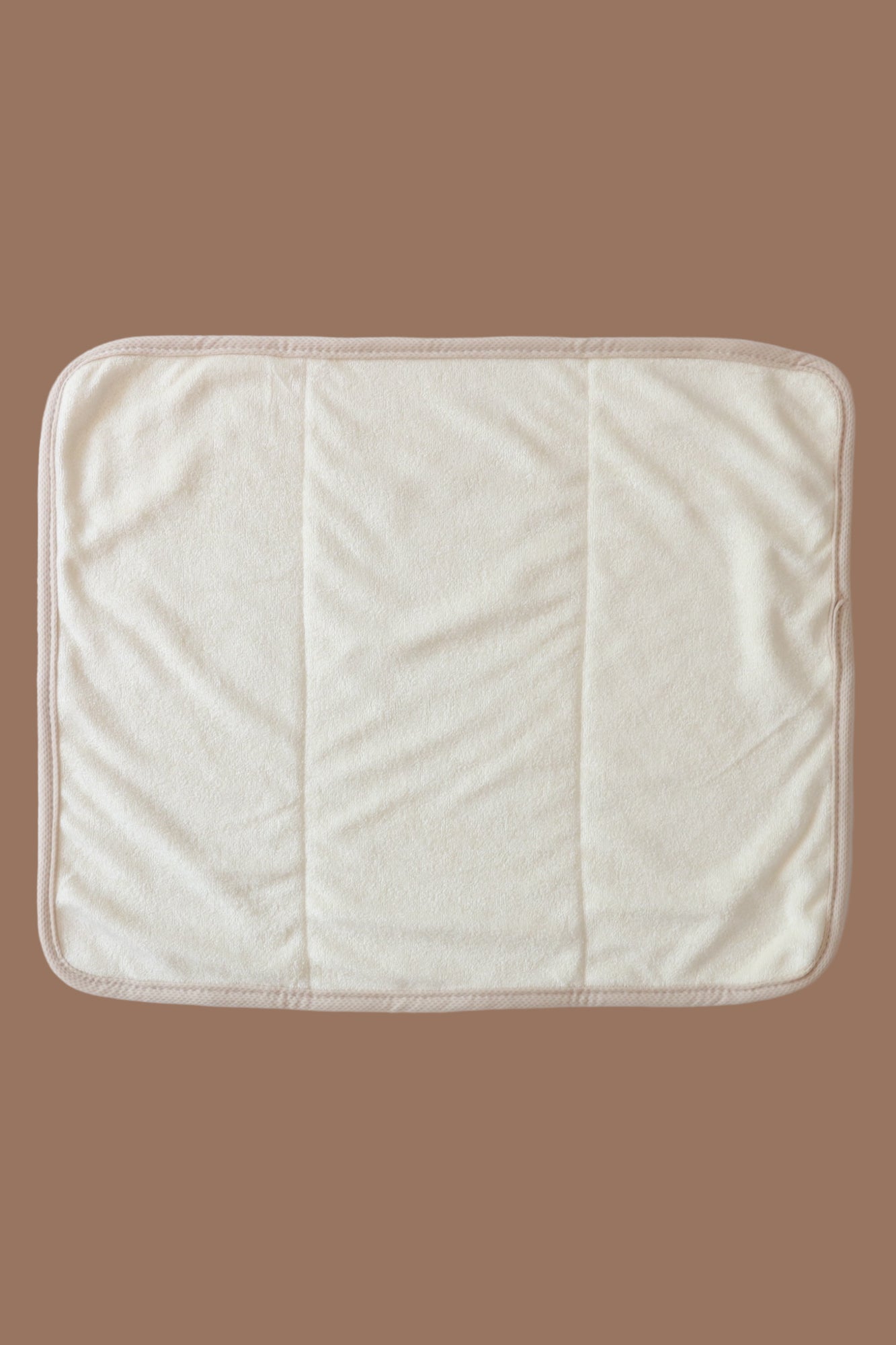 12-Layer Bamboo Insert for Cloth Diapers - Night-Time Heavy Wetter Version 2 - Beige