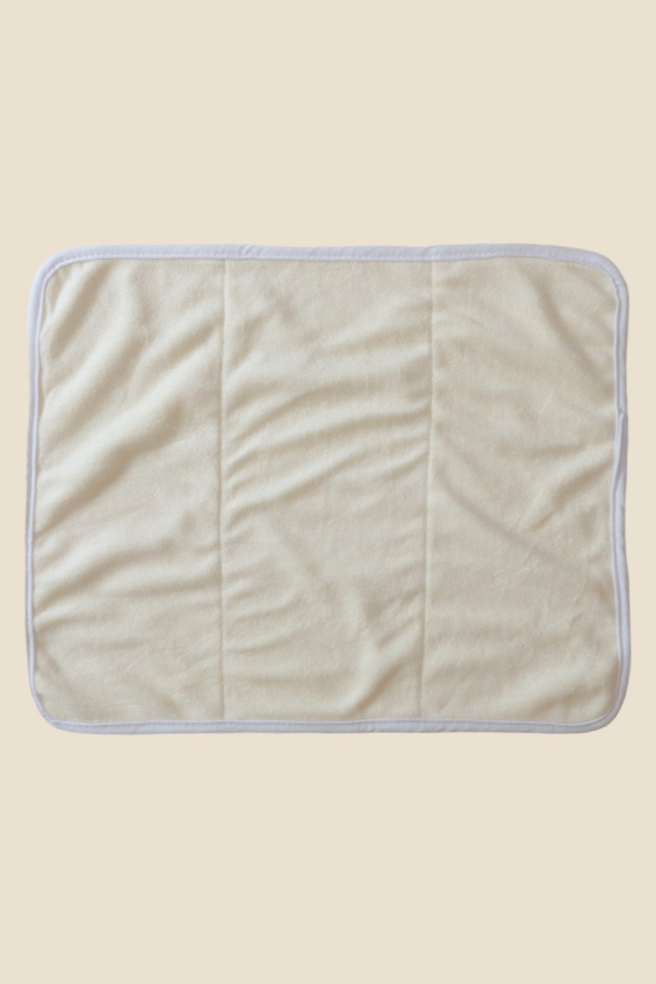 12-Layer Bamboo Insert for Cloth Diapers - Night-Time Heavy Wetter Version 2 - White