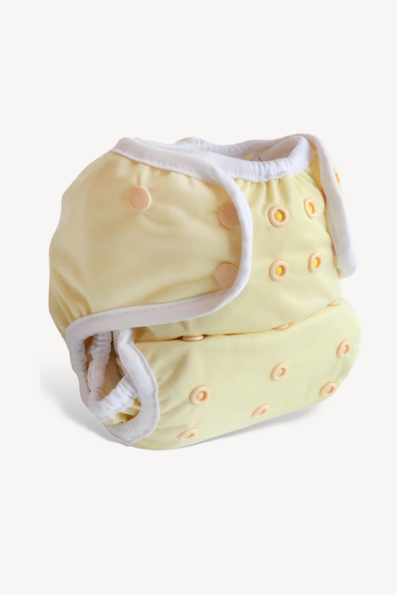 Cloth Diaper Cover - AIl-In-Two - Cream Custard