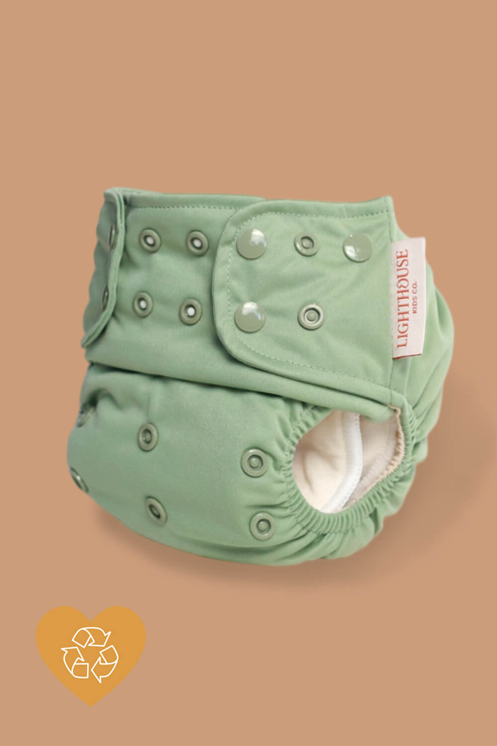 All-In-One Cloth Diaper One-Size with AWJ - 𝑺𝒂𝒈𝒆