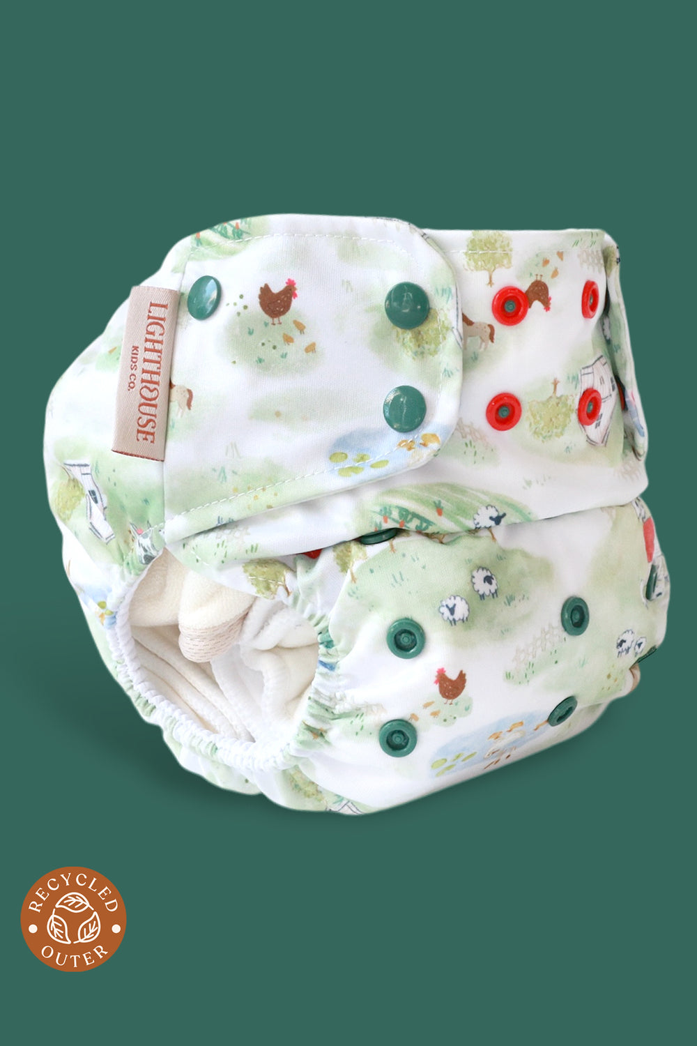 Lighthouse Kids Company Reusable Swim Cloth Diaper.  Best Cloth Diaper Company