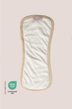 LKC+Me - 5-Layer Curved Bamboo Insert - Great for Newborns and Small Babies
