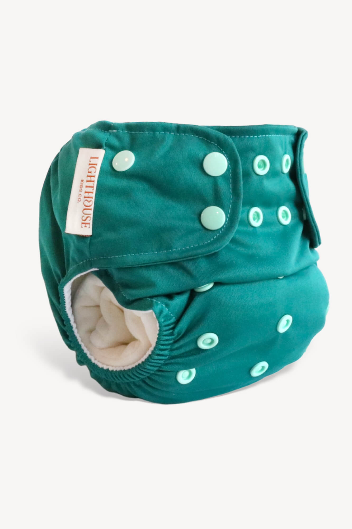 All In One Cloth Diaper Green