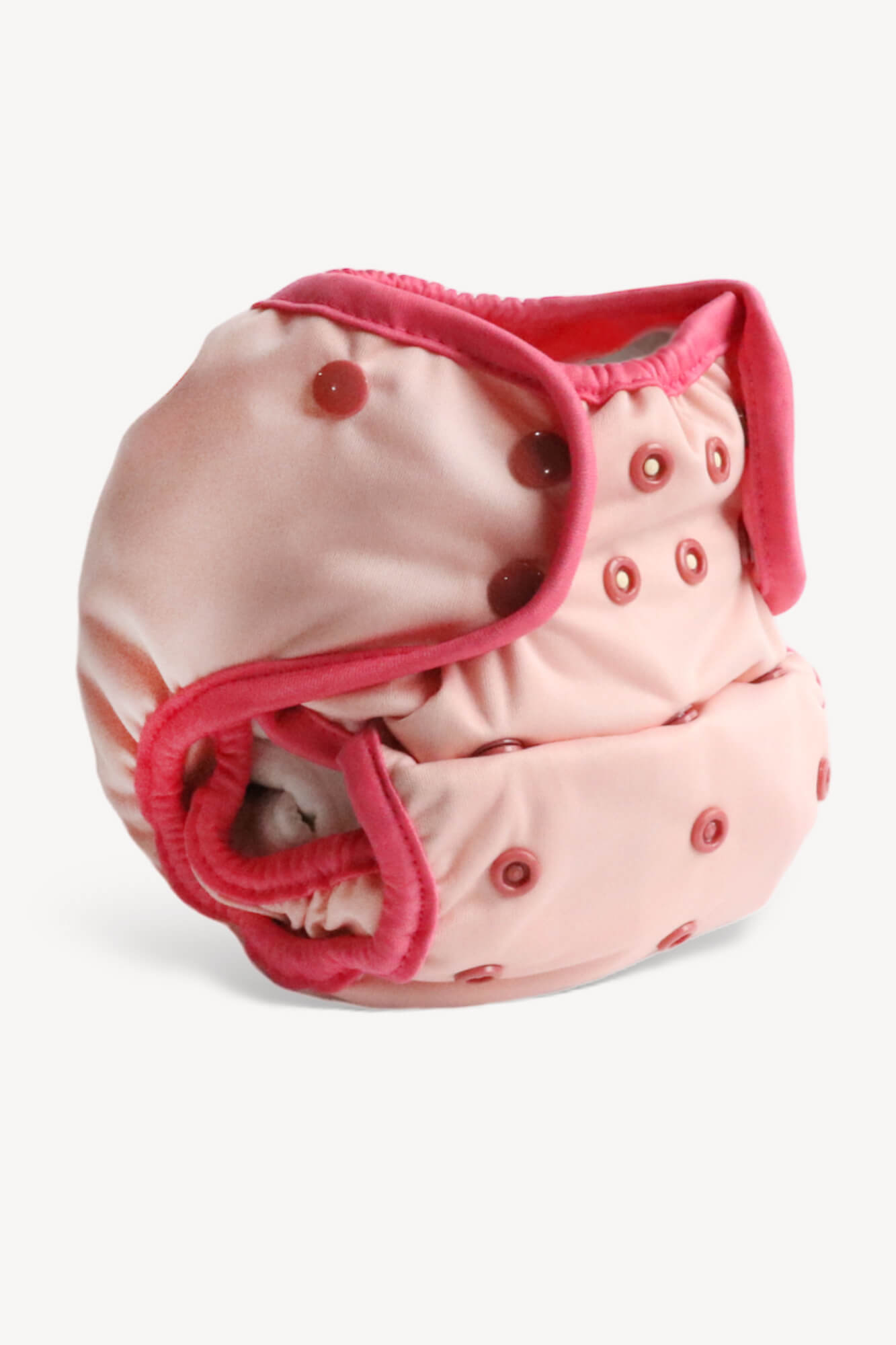 pink cloth diaper cover