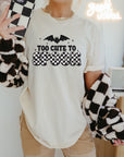 Too Cute To Spook - Checkered Magic Unisex Bella and Canvas T-Shirt