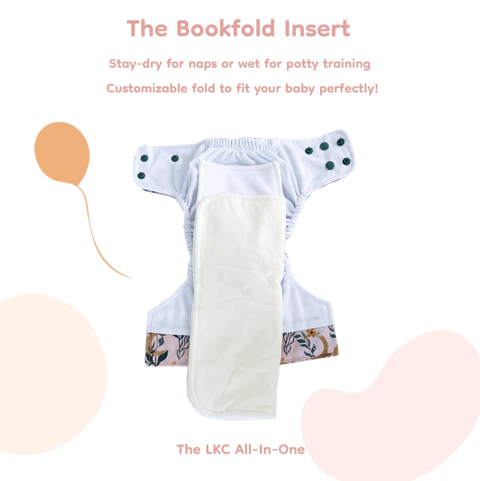 ALL-IN-ONE Cloth Diaper (AIO) - Lighthouse Kids Company - 𝑪𝒂𝒓𝒅𝒊𝒏𝒂𝒍