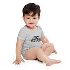 Baby short sleeve one piece - Too Cute To Spook