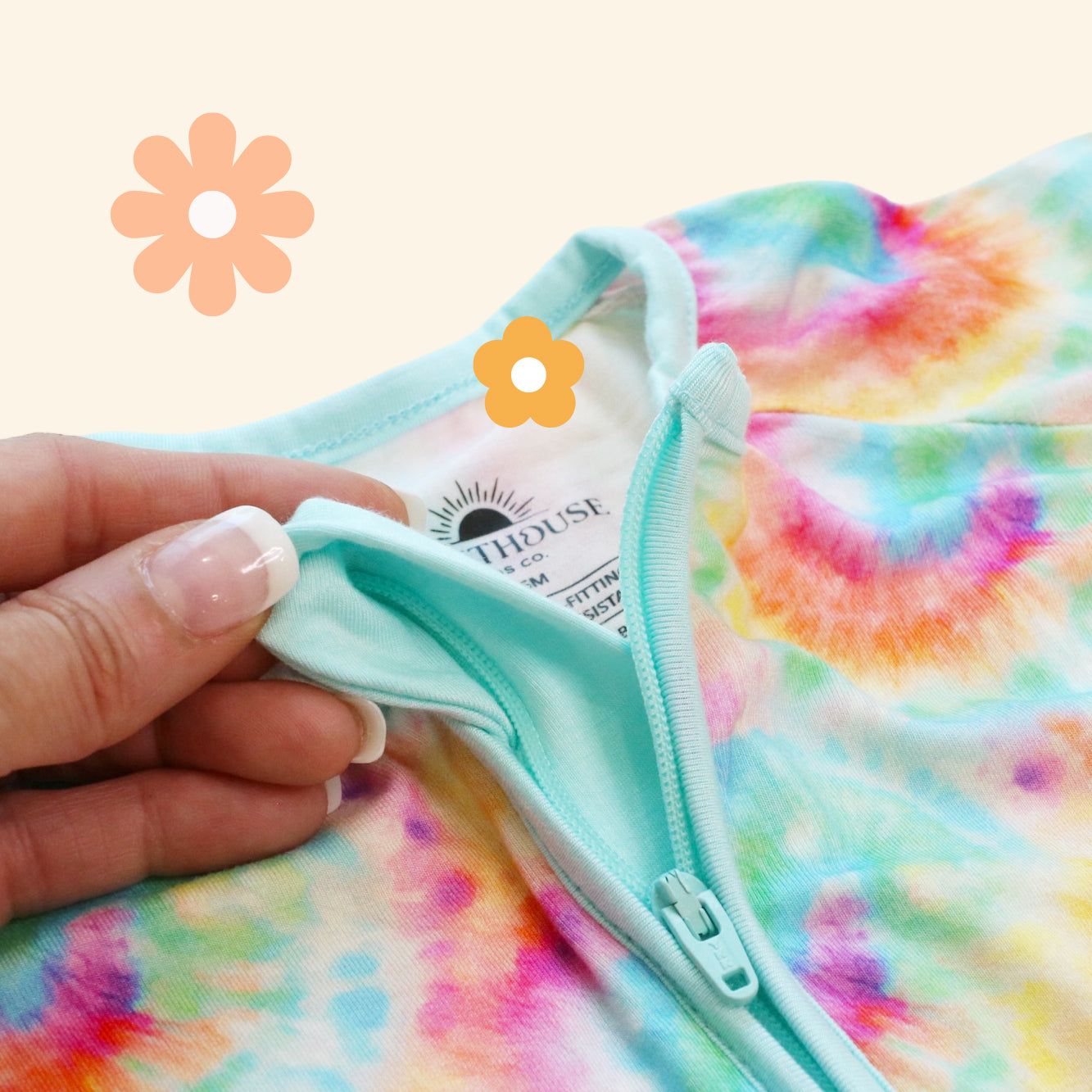 Baby Bamboo Pajamas Tie Dye