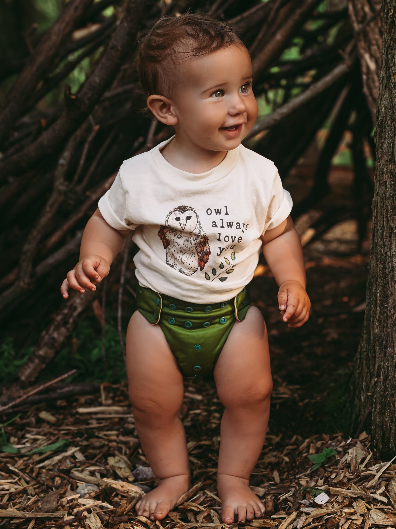 Easy-Stuff Pocket Cloth Diapers - Forest