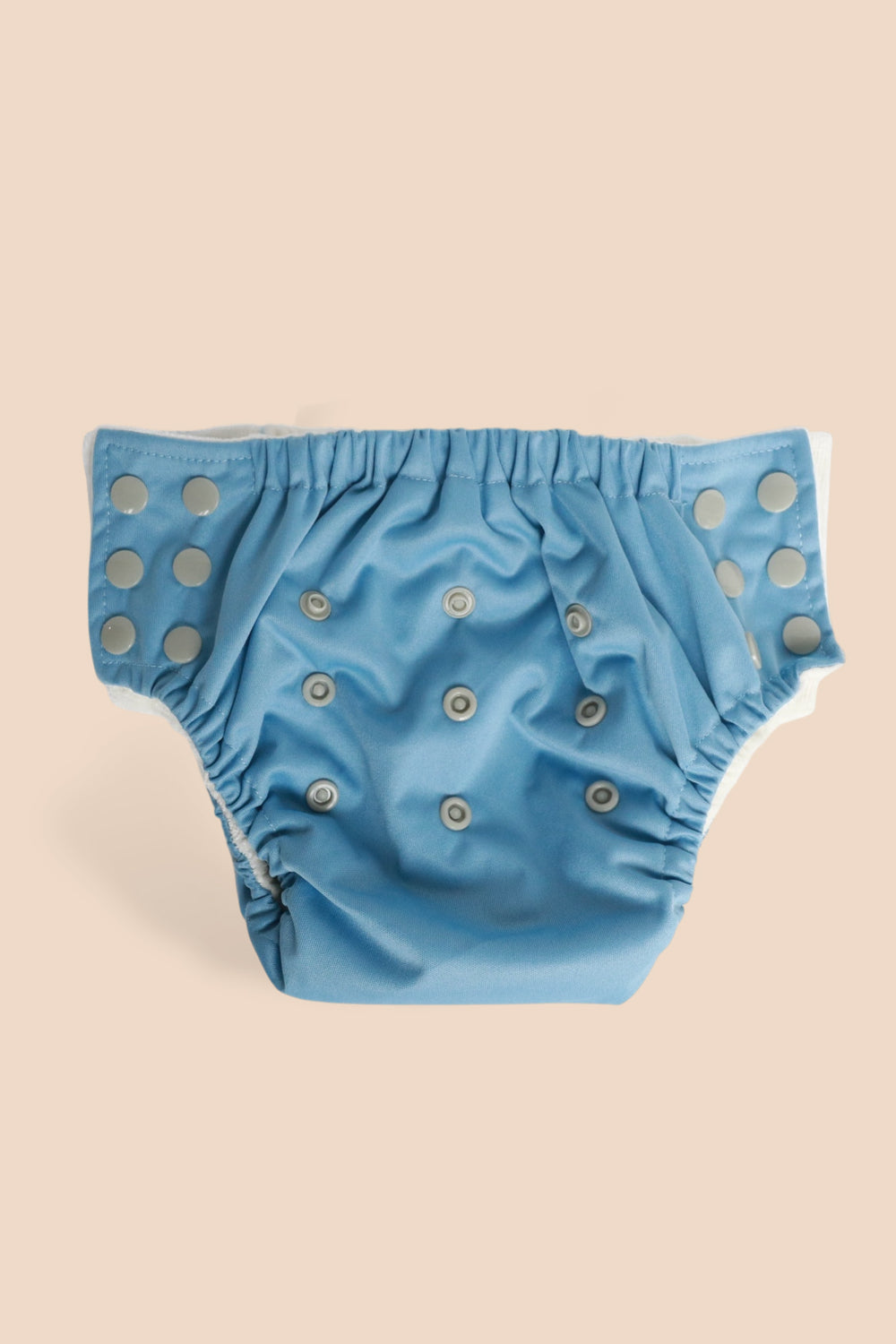 Reusable Potty Training Pants for Toddlers - Flat lay of Stormy gray-blue reusable training pants by Lighthouse Kids Company