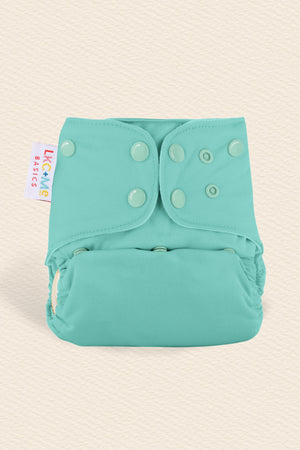 Pocket Cloth Diaper One Size with athletic wicking jersey