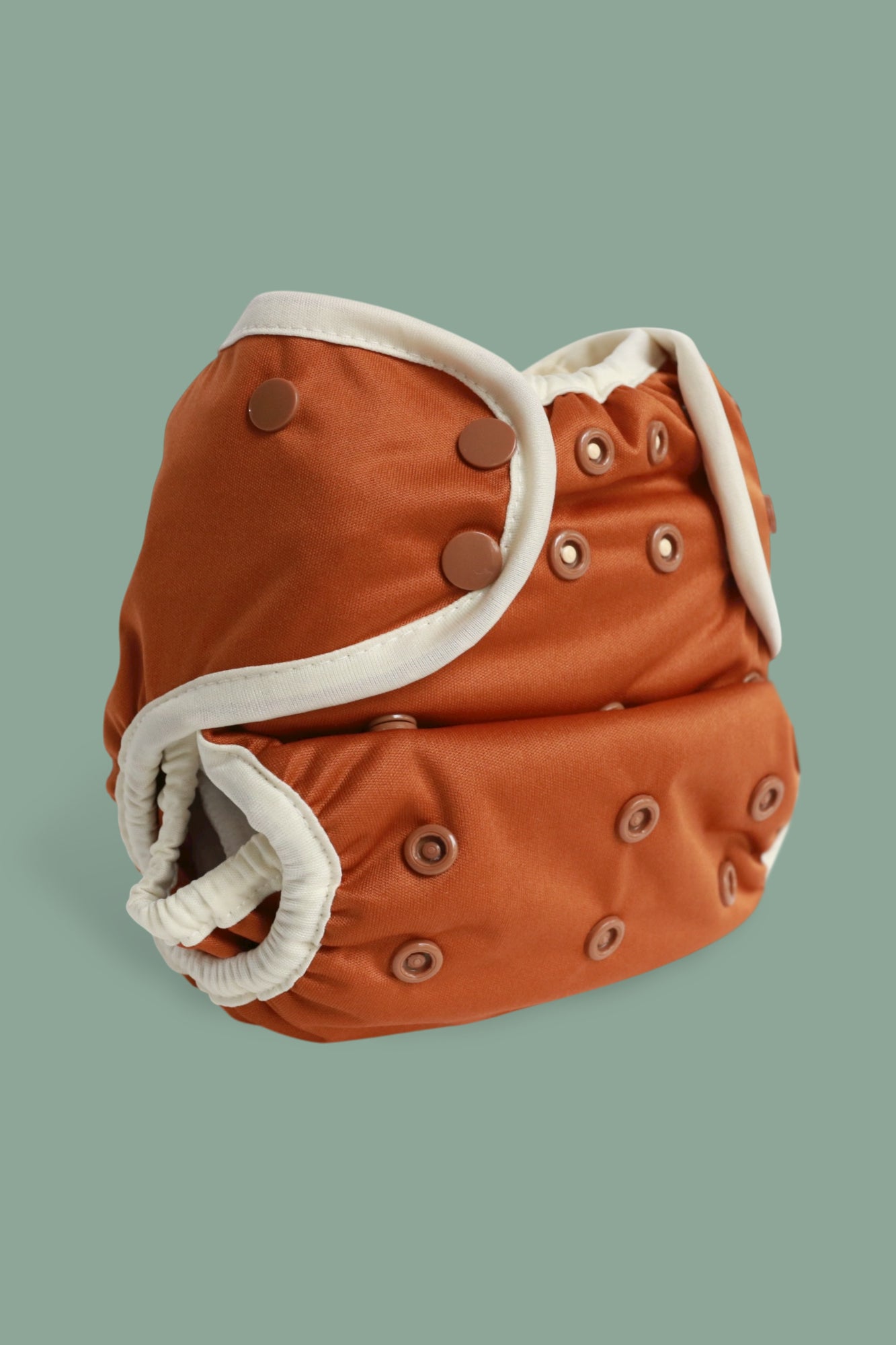 cloth diaper cover Ai2 All in two brown bronze lighthouse kids company