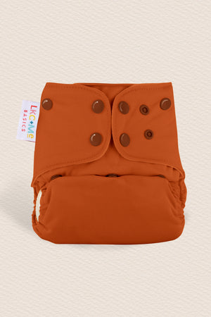 Pocket Cloth Diaper One-Size with Athletic Wicking Jersey - Woodland