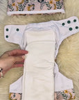 All In One Cloth Diapers AIO, how does it work detailed video.  Lighthouse Kids Company