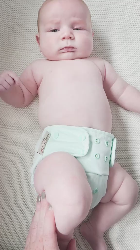 How to use an AIO Cloth Diaper Video