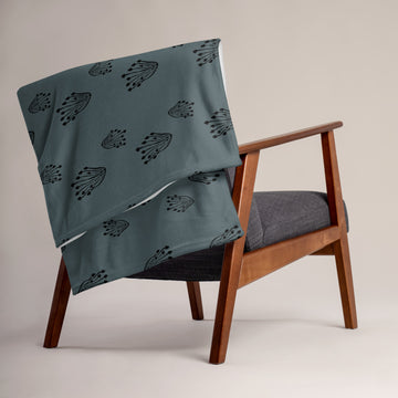 Mushroom - Silky Soft Touch Throw Blanket - Cloth Diapers - Lighthouse Kids